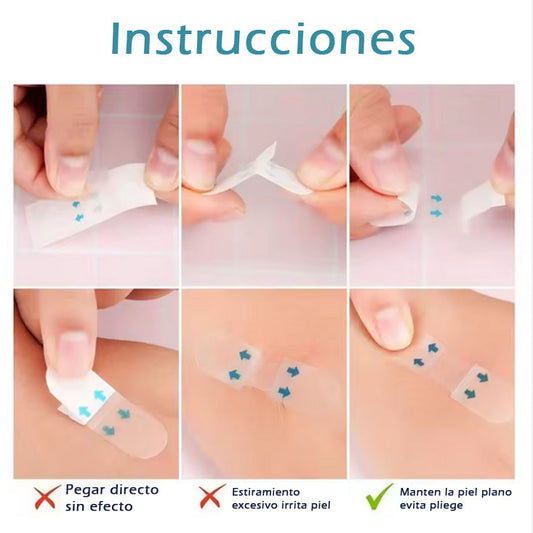 Lifting facial instantáneo – 60 parches para rostro y cuello. Ashwell+™