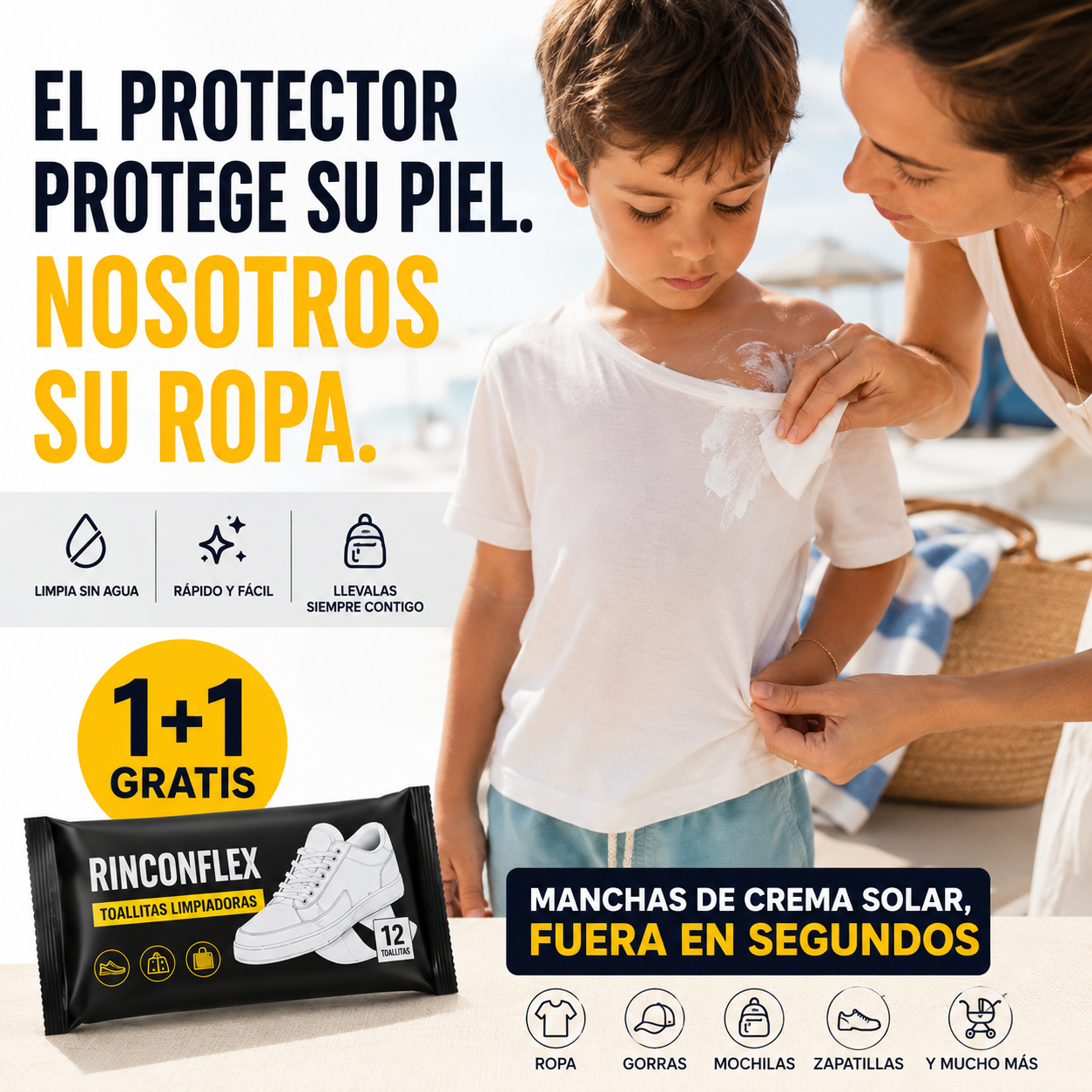 TOALLITAS QUITA MANCHAS™ - Las salvavidas para tus prendas