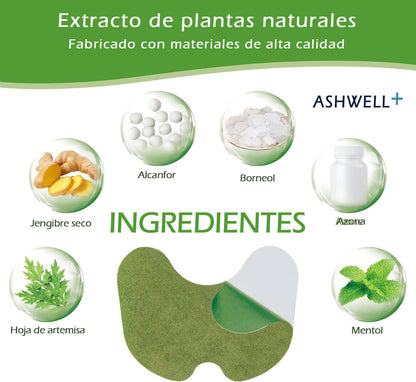 Parches naturales para Dolor de rodillas y ciática - Ashwhell