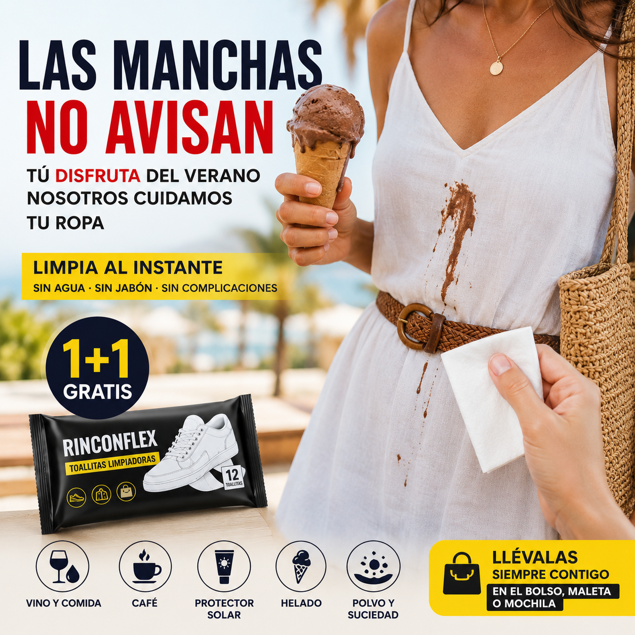 TOALLITAS QUITA MANCHAS™ - Las salvavidas para tus prendas