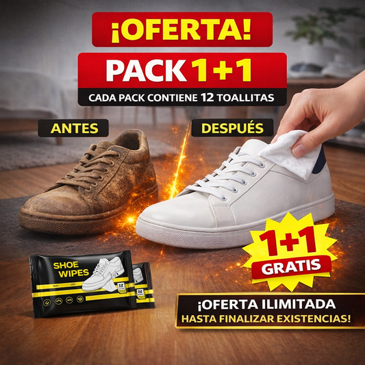 TOALLITAS MÁGICAS™ para limpieza PREMIUM de calzado y prendas