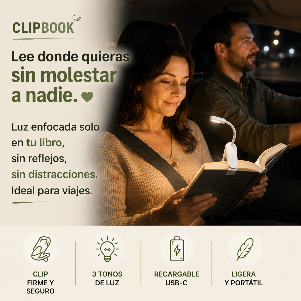 Lee con fácilidad con - CLIPBOOK™