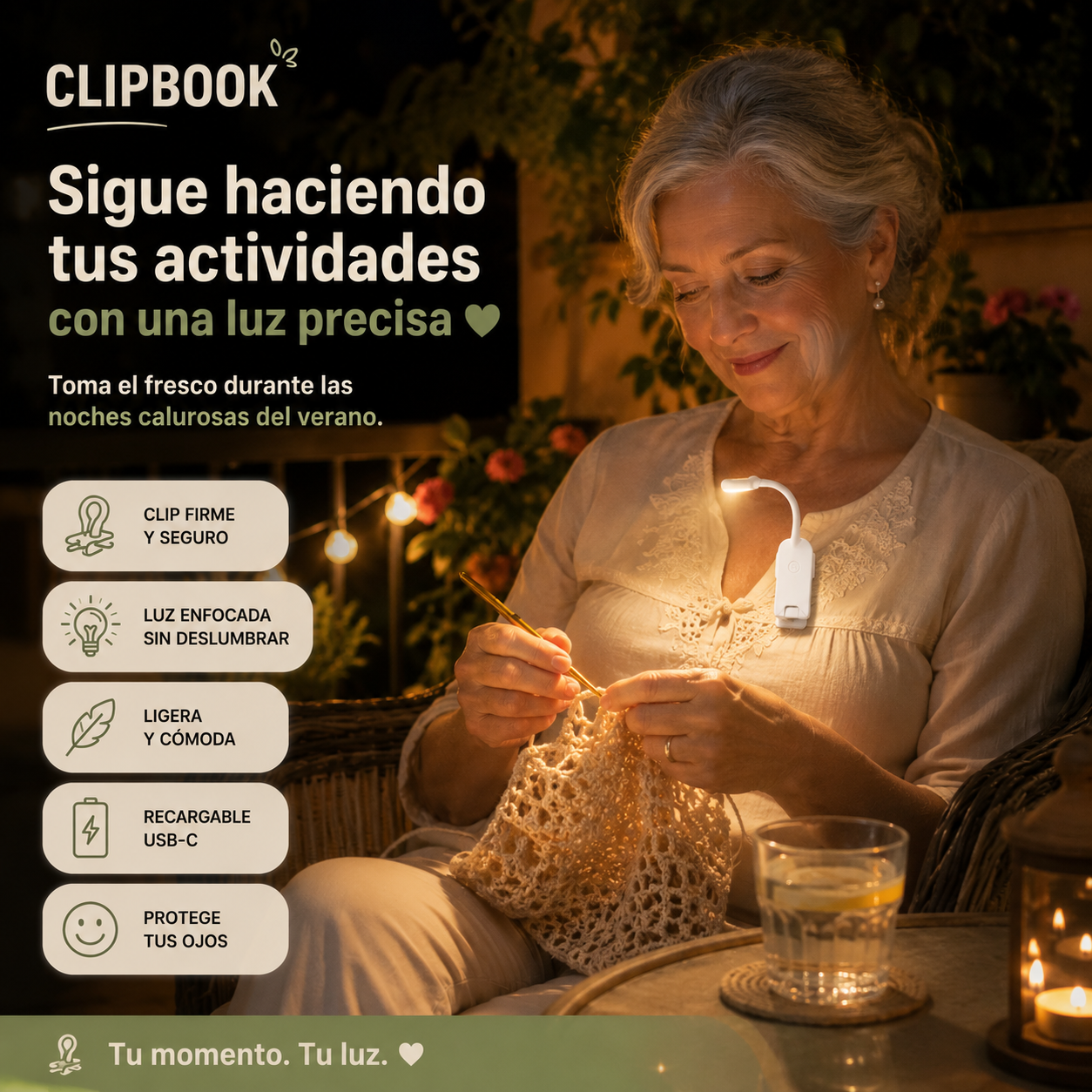 Lee con fácilidad con - CLIPBOOK™