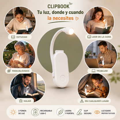 Lee con fácilidad con - CLIPBOOK™
