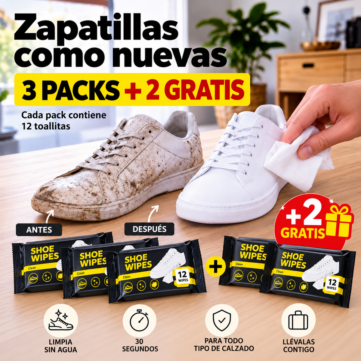 SALVAPRENDAS™ - Toallitas quitamanchas al instante